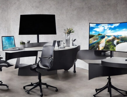 Er Samsungs nye curved skærm det ultimative valg til hjemmekontoret?